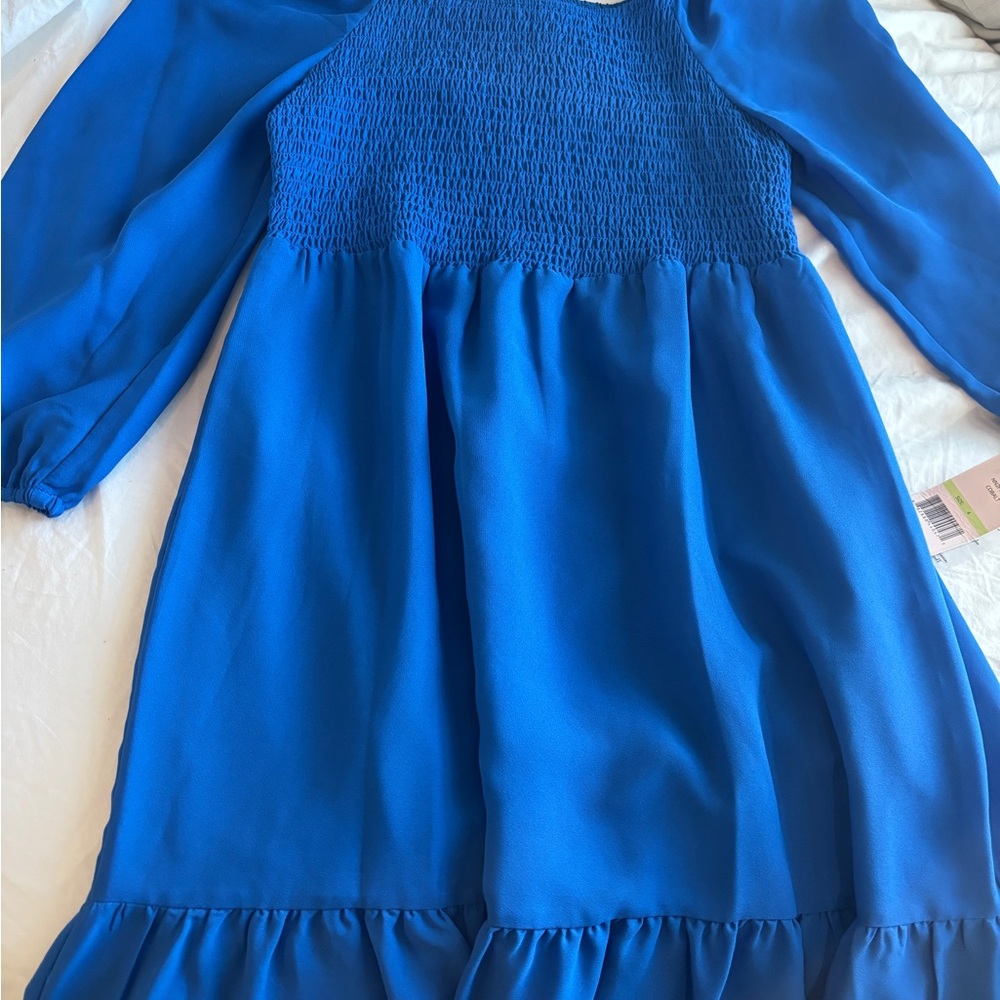 Nanette Lepore Vibrant Blue Casual Dress